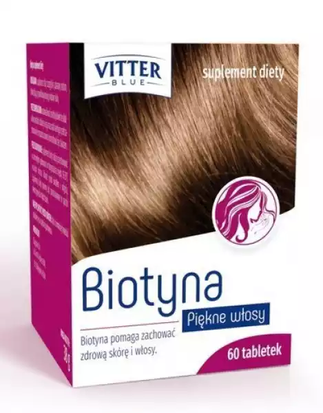 Vitter Biotyna Piękne Włosy X 60 Tabletek