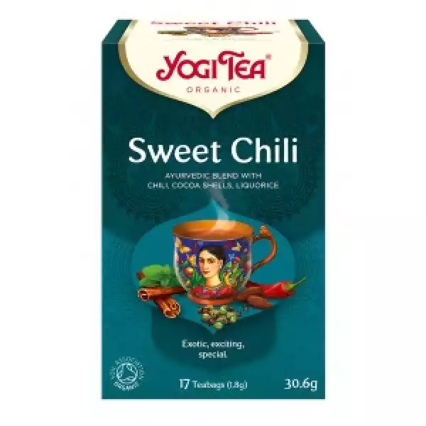 Herbata Sweet Chili Słodka Chili Bio 17 Torebek Yogi Tea
