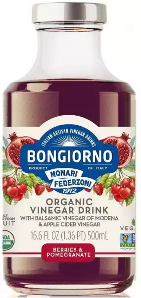 Bongiorno − Napój O Smaku Owoców Jagodowych I Granatu Z Octem Balsamicznym Bio − 500 Ml