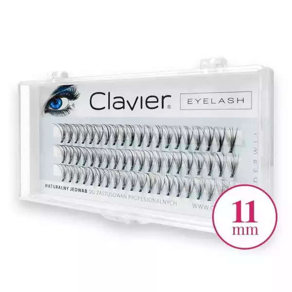 Clavier − Eyelash, Kępki Rzęs 11Mm