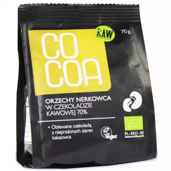 Cocoa Orzechy Nerkowca W Surowej Czeko Bio 70G