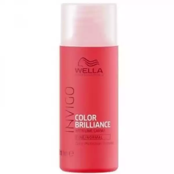 Wella Invigo Brilliance - Szampon Odżywczy Do Włosów Farbowanych, 50Ml
