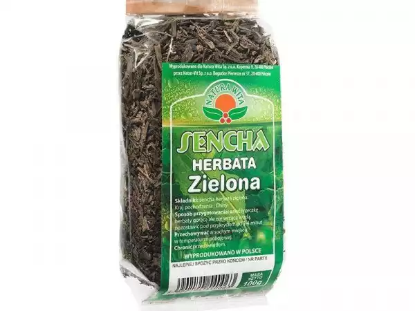 Natura Wita − Sencha, Herbata Zielona − 100 G