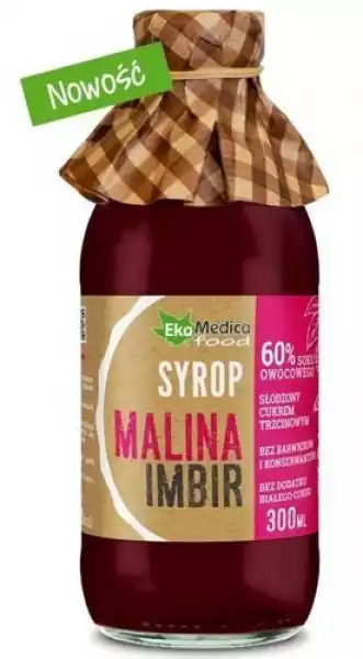 Syrop Malina Imbir 300Ml