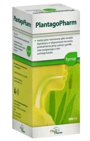 Plantagopharm Syrop 200Ml 