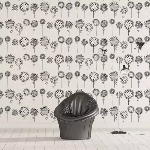 Abstract Flowers - Tapeta Na Ścianę , Rodzaj - Próbka Tapety 50X50Cm