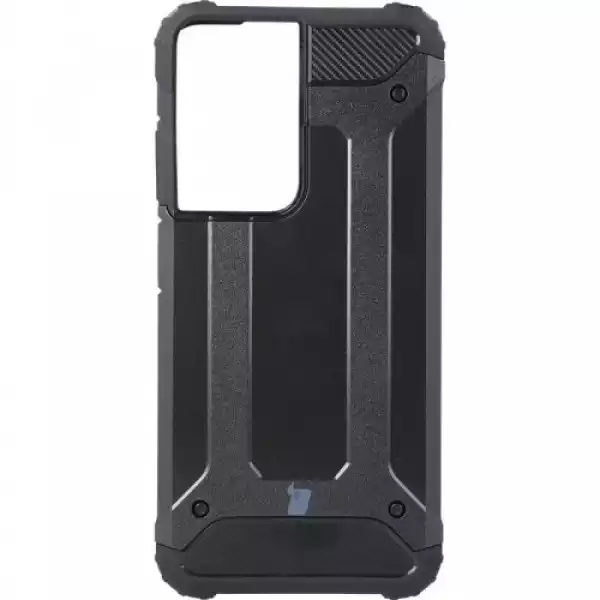 Etui Bizon Case Kingkong Armor Galaxy S21 Ultra, Czarne
