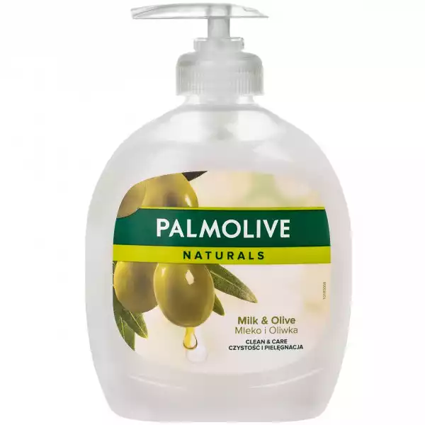 Palmolive Naturals Milk & Olive - Nawilżające Oliwkowe Mydło Do Rąk W Płynie 300Ml
