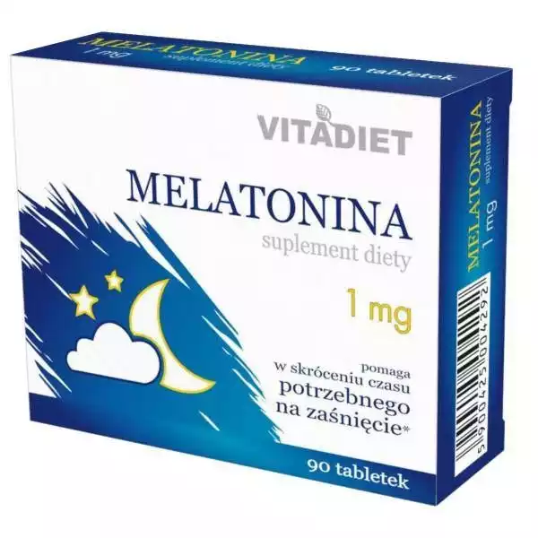 Vitadiet − Melatonina 1 Mg − 90 Tabl.