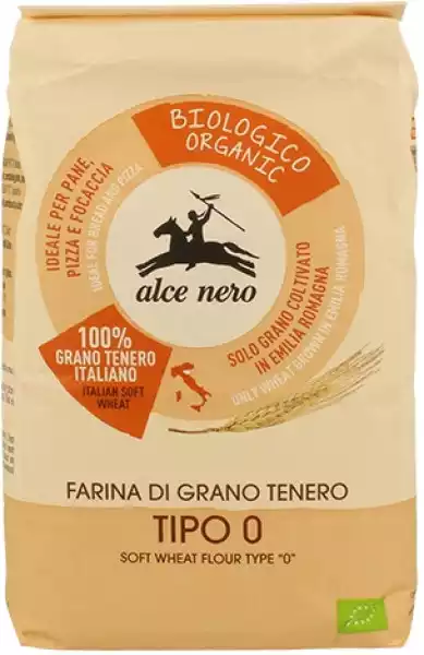 Alce Nero − Mąka Pszenna Typ 0 Na Pizzę Bio − 1 Kg