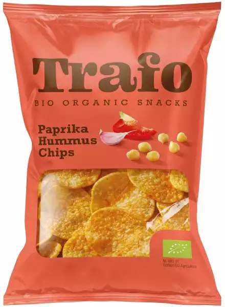 Chipsy Z Ciecierzycy O Smaku Paprykowym Bezglutenowe Bio 75 G - Trafo