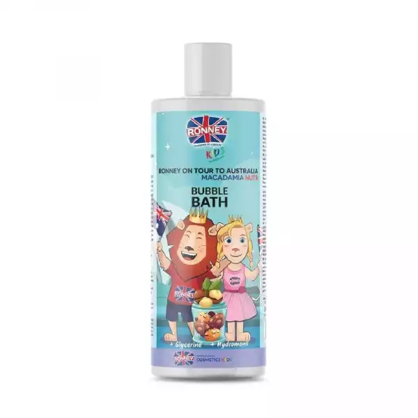 Kids On Tour To Australia Bubble Bath Delikatny Płyn Do Kąpieli Dla Dzieci Orzechy Makadamia 300