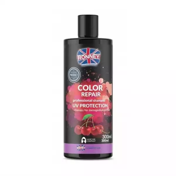 Color Repair Professional Shampoo Uv Protection Szampon Chroniący Kolor Z Ekstraktem Z Wiśni 300