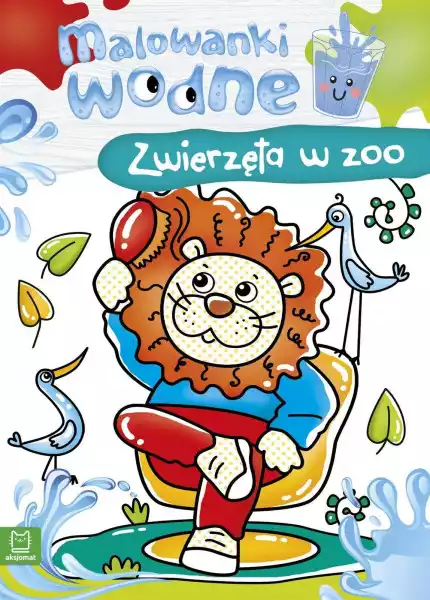Zwierzęta W Zoo. Malowanki Wodne - Sylwia Kajdana