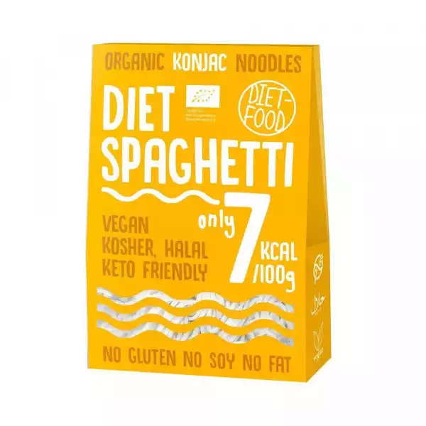 Diet Food − Makaron Spaghetti Shirataki Bezgl. Bio − 300 G