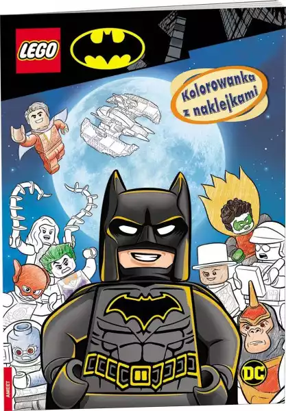 Lego Batman Kolorowanka Z Naklejkami Na-6450 - Opracowanie Zbiorowe