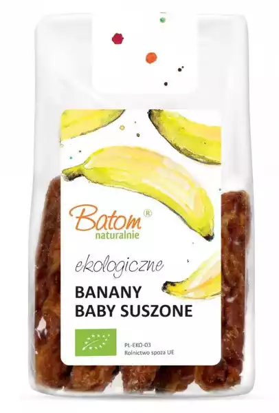 Batom − Banany Baby Suszone Bio − 100 G