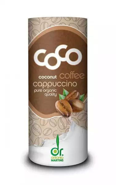 Napój Kokosowy Cappuccino Bez Dodatku Cukrów Bio 235 Ml - Coco (Dr Martins)
