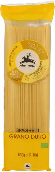 Alce Nero − Makaron Semolinowy Spaghetti Bio − 500 G