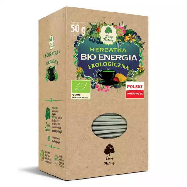 
Dary Natury Herbatka Bio Energia Eko 25X2G
