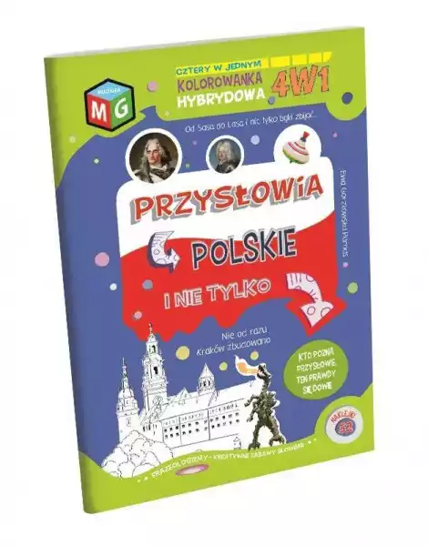 Przysłowia Polskie I Nie Tylko Kolorowanka 4 W 1 - Ewa Gorzkowska-Parnas