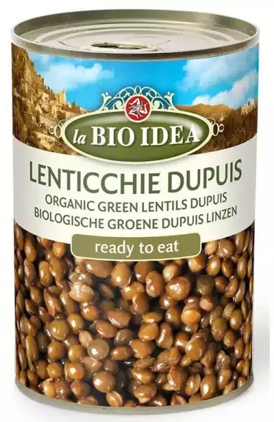 Soczewica Zielona Dupuis Bio 400 G (240 G) (Puszka) - La Bio Idea
