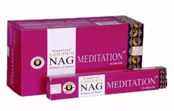 Kadzidełka Vijaysree Golden Nag Meditation - 15G