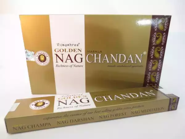 Kadzidełka Vijaysree Golden Nag Chandan - 15G