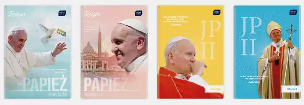 Brulion Przedmiotowy Religia Z Papieżem Jp2 I Franciszek A5 64 Kartek Interdruk