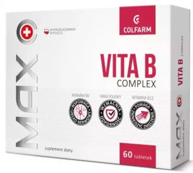 Max Vita B Complex X 60 Tabletek