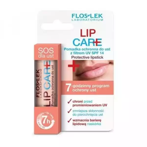 Floslek Lip Care Pomadka Do Ust Z Filtrem Uv Spf14