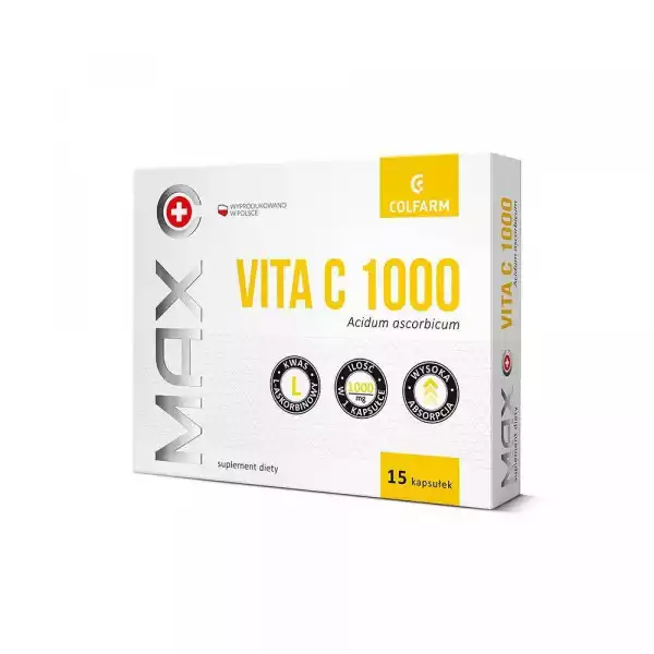 Colfarm − Max Vita C 1000 − 15 Kaps.