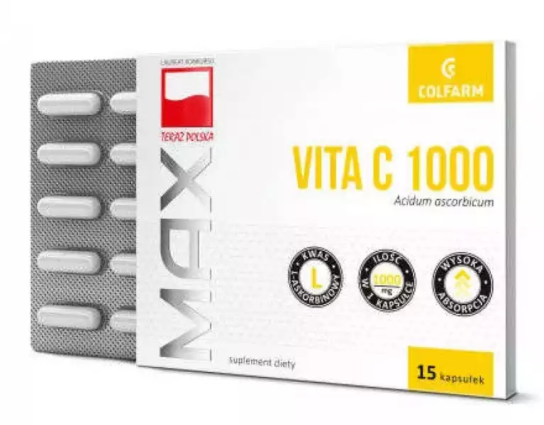 Max Vita C 1000 X 15 Kapsułek