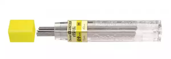 Grafity Ołówkowe Pentel Super Hi-Polymer H, 0.9 Mm