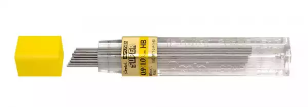 Grafity Ołówkowe Pentel Super Hi-Polymer Hb, 0.9 Mm