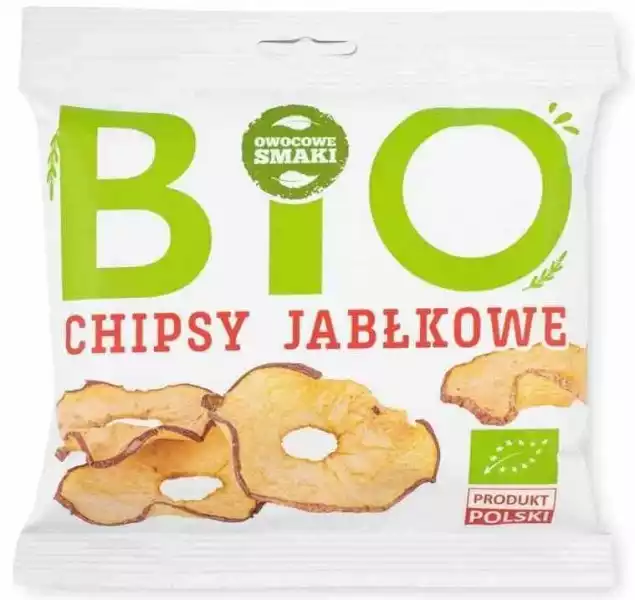 Owocowe Smaki − Chipsy Jabłkowe Bio − 20 G