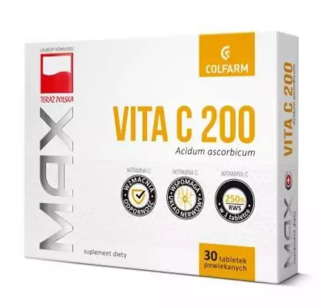 Vitaminum C 200Mg X 30 Tabletek