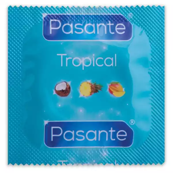 Prezerwatywy Lateksowe Pasante Tropical Smakowe 1 Szt
