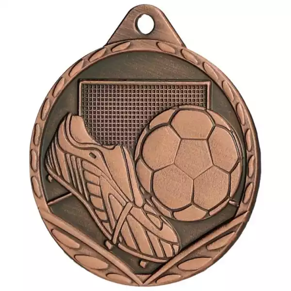 Medal Piłka Nożna Brązowy Mmc3032 Stalowy Śr. 32Mm