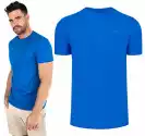 4F Męska Koszulka T-Shirt Tsm352 Niebieska Sport