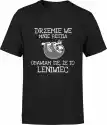 Śmieszna Koszulka Meska Leniwiec T-Shirt Rozm. 3Xl