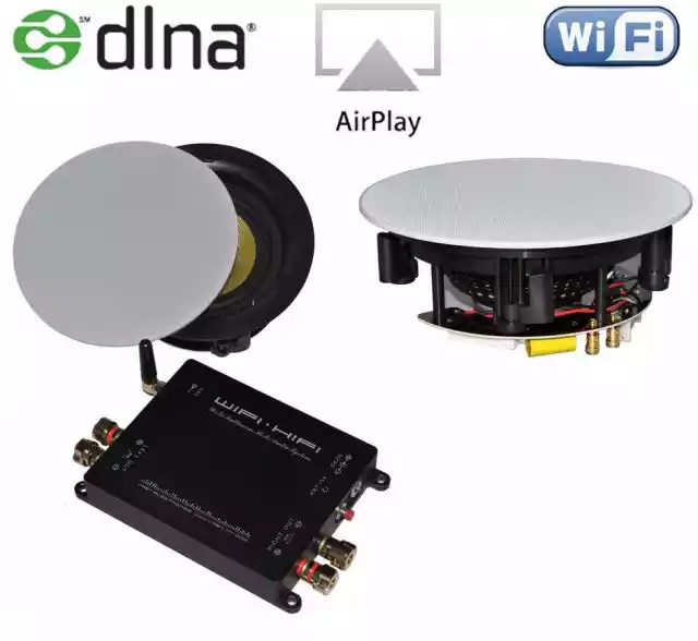 Zestaw Wireless Multi-Room - Głośnik 30W + 30W + Wzmacniacz