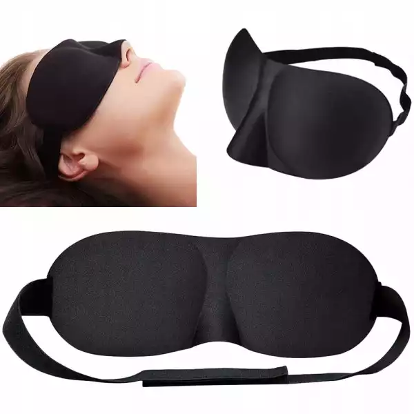Opaska Na Oczy Do Spania Snu Maska 3D Komfort Sen
