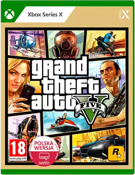 Gta V Pl Xbox Series X Grand Theft Auto 5 4K 60Fps