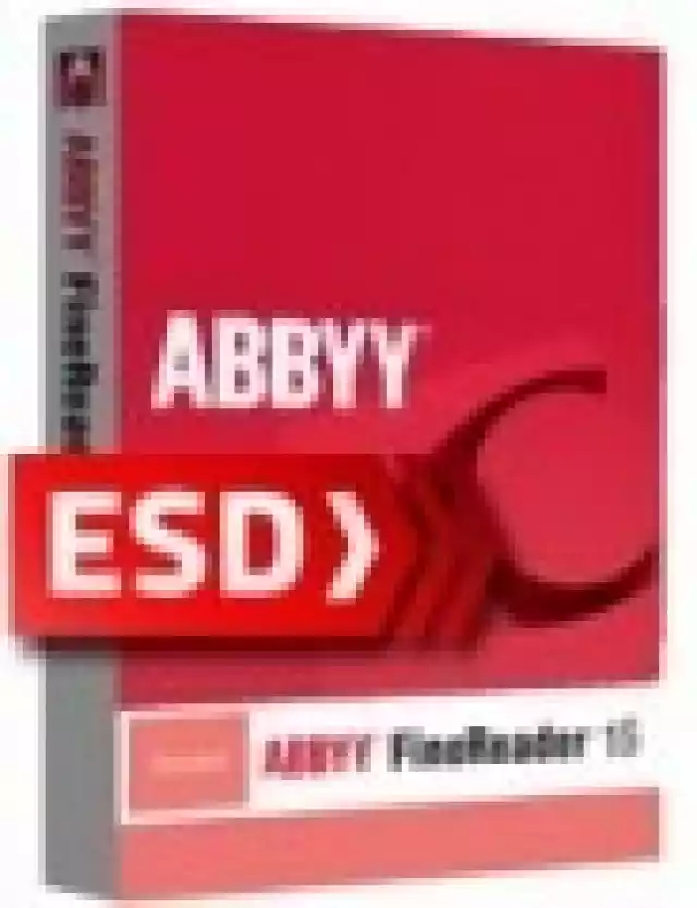 Abbyy Finereader 15 Standard Pl Edu/gov (36 Miesięcy) - Wersja E