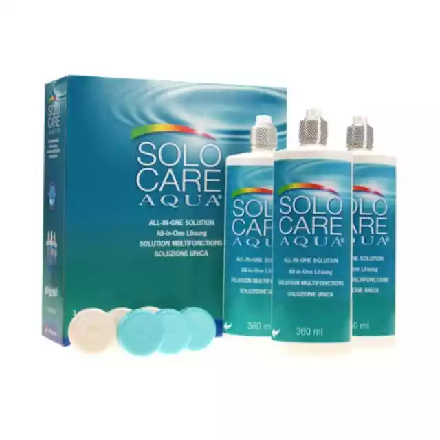 Solocare Aqua, 3X360Ml