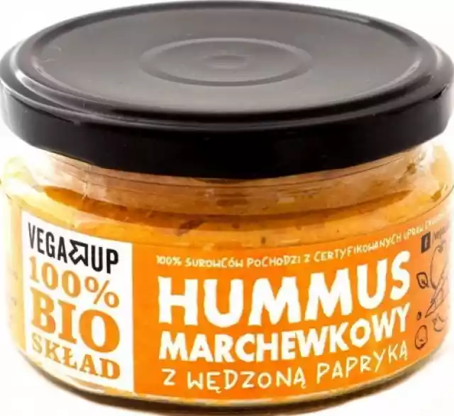 Hummus Marchewkowy Z Wędzoną Papryką Bio 190 G - Vega Up