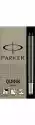 Naboje Parker Quink Długie (5 Szt.) - Kolor Czarny