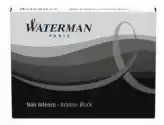 Naboje Waterman Długie (8 Szt.) - Kolor Czarny
