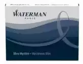 Naboje Waterman Długie (8 Szt.) - Kolor Niebiesko Czarny